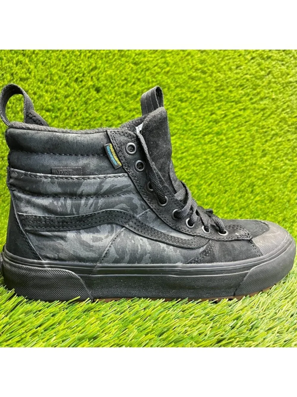Vans Sk8-Hi MTE-2 Camo Black Mens Size 8.5 Womens 10 Athletic Shoes Sneakers